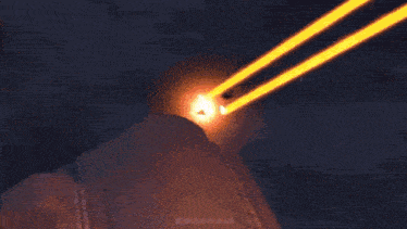 a computer generated image of a light coming out of a hole in the ground