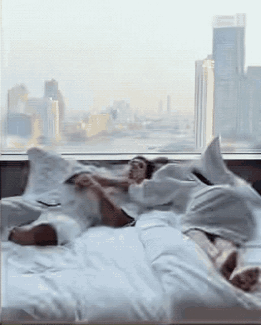 Cuddle Bed GIF