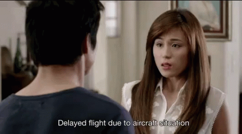 Delayed GIF - Delayed Flight Flight Delayed GIFs