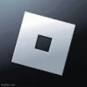 a silver square with a black square in the middle on a black background