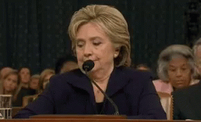 Brush It Off GIF - Hillary Clinton Brush It Off Shake It Off GIFs