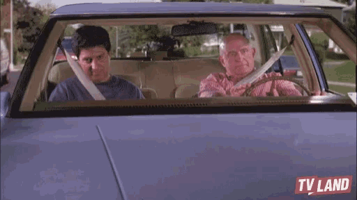 Car Driving GIF - Car Driving Every One Loves Raymond GIFs