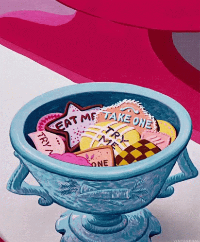 Try Me Take One GIF - Try Me Take One Alice In Wonderland GIFs