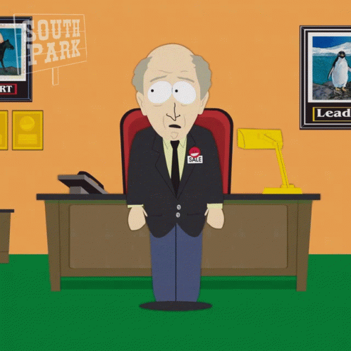 Scared Wallmart Manager GIF - Scared Wallmart Manager South Park GIFs