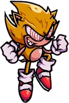 Fleetway Sonic Fnf GIF - Fleetway Sonic Fnf Sonic Exe GIFs