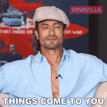 Things Come To You At The Right Time Vidyut Jammwal GIF - Things Come To You At The Right Time Vidyut Jammwal Pinkvilla GIFs