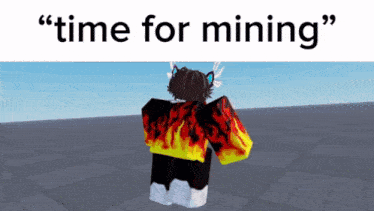 Time For Mining Fire GIF - Time For Mining Fire GIFs