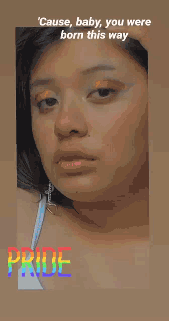 a picture of a woman with the words " no matter black white or beige " behind her
