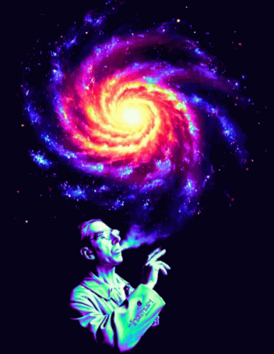 Galaxy Colorful GIF - Galaxy Colorful Smoking GIFs