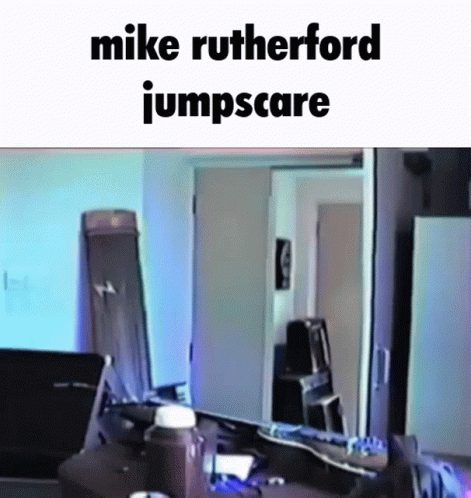 Mike Rutherford Genesis GIF - Mike Rutherford Genesis Jumpscare GIFs