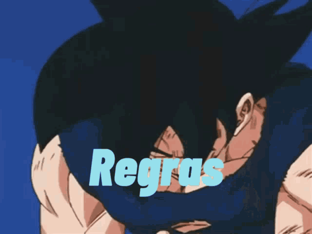 a cartoon character giving a thumbs up with the word regras in the corner