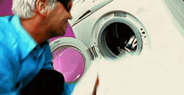 Ace Of Base Washer GIF - Ace Of Base Washer Taking Clothes From Washer GIFs