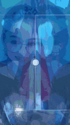 a woman wearing glasses and a yellow shirt has a circle around her face