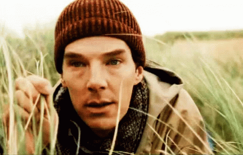 Benedict Cumberbatch Hiding GIF - Benedict Cumberbatch Benedict Cumberbatch GIFs