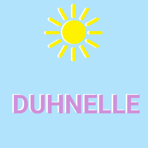 a bunch of cats are silhouetted against a blue sky and the word duhnelle