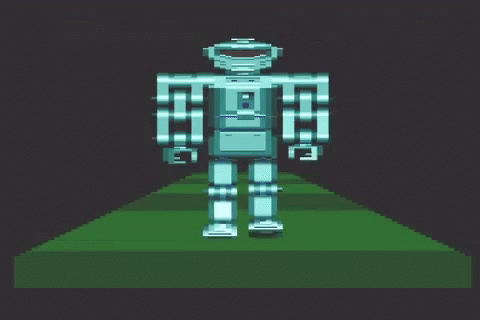 Geek Robot GIF - Geek Robot Gaming GIFs