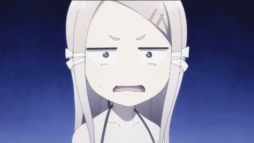 Anime Disgusted Ajisai GIF - Anime Disgusted Ajisai Ehe GIFs