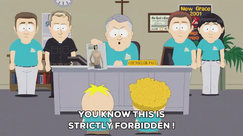 This Is Strictly Forbidden! GIF - Forbidden Strictly Forbidden South Park GIFs