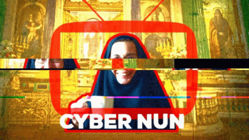 Cyber Nun Sister Vassa GIF - Cyber Nun Sister Vassa Nun GIFs