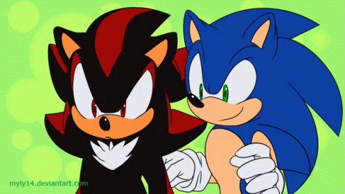 Sonic Shadow GIF - Sonic Shadow Hug GIFs