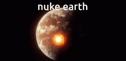 Nuke Earth GIF - Nuke Earth Explode GIFs