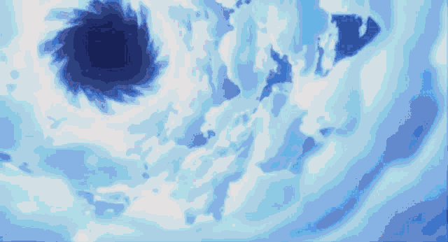 a blue background with a white stripe on it
