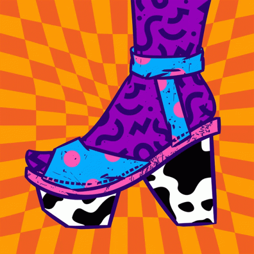Shoe Art GIF - Shoe Art Pop GIFs