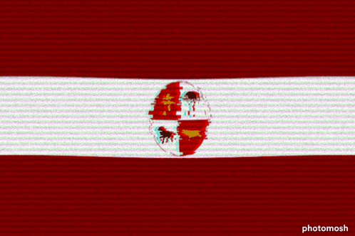 a red and white striped background with the words photomosh on the bottom right