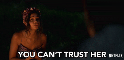 You Cant Trust Her Madison Bailey GIF - You Cant Trust Her Madison Bailey Kiara GIFs