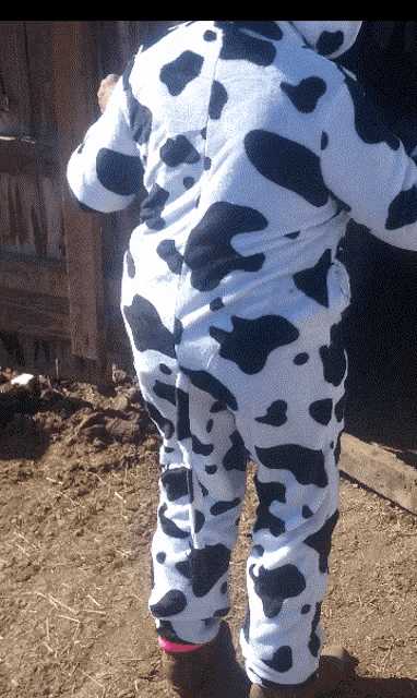 Moo Cow Costume GIF - Moo Cow Costume Booty Shake GIFs