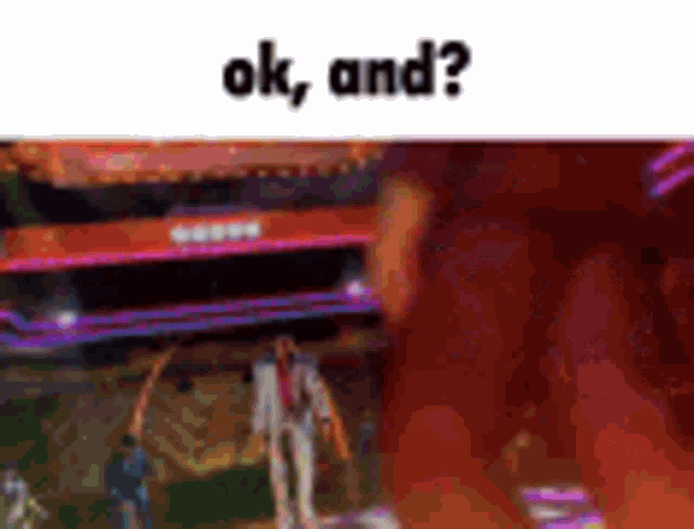 a man in a suit is standing in front of a car and a sign that says `` ok , and ? ''
