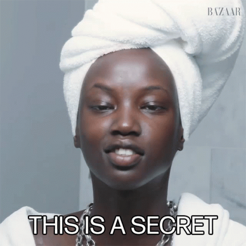 This Is A Secret Harpers Bazaar GIF - This Is A Secret Harpers Bazaar Confidential GIFs