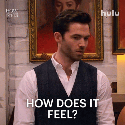 How Does It Feel Charlie GIF - How Does It Feel Charlie How I Met Your Father GIFs