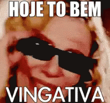 Hoje To Bem Vingativa, óculos Escuros, Nazaré Tedesco GIF - Vindictive Vengeful Revengeful GIFs