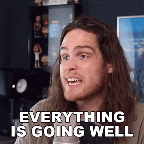 Everything Is Going Well Sam Johnson GIF - Everything Is Going Well Sam Johnson Everything Is Going As Planned GIFs