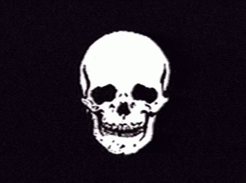 Skull Human Skull GIF - Skull Human Skull Blinking GIFs