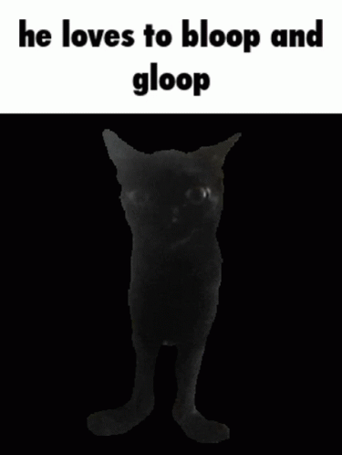 He Loves To Bloop And Gloop Jinx GIF - He Loves To Bloop And Gloop Jinx Cat GIFs