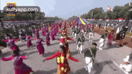 Cultural Performances At The Republic Day Parade.Gif GIF - Cultural Performances At The Republic Day Parade Cultural Performances Republic GIFs