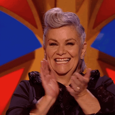 Comedian-dawn-french Clapping GIF - Comedian-dawn-french Clapping Hand-clapping GIFs