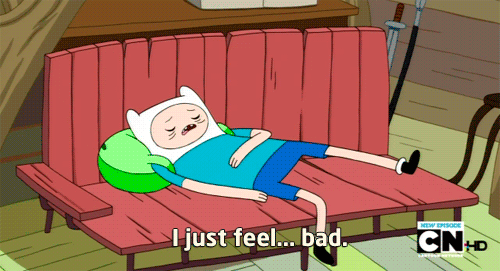I'M Just So Sad. GIF - Finn Adventure Time Sad GIFs
