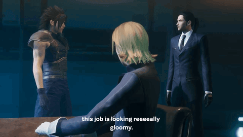 This Job Is Looking Really Gloomy This Job Is Looking Really Gloomy Zack Fair GIF - This Job Is Looking Really Gloomy This Job Is Looking Really Gloomy Zack Fair Zack Fair GIFs