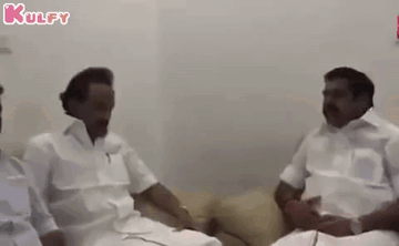 M.K.Stalin Visits Edappadi Palanisamy To Pay Respects To Cm'S Late Mother.Gif GIF - M.K.Stalin Visits Edappadi Palanisamy To Pay Respects To Cm'S Late Mother Trending Politics GIFs