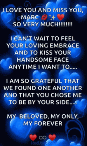 a message that says i love you and miss you