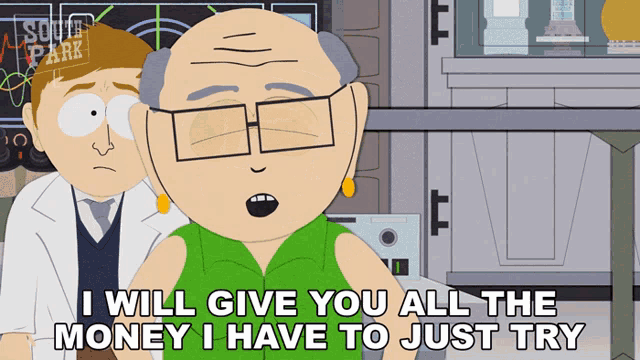 I Will Give You All The Money I Have To Just Try Herbert Garrison GIF - I Will Give You All The Money I Have To Just Try Herbert Garrison South Park GIFs