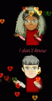 I Dont Know Love GIF - I Dont Know Love Hearts GIFs