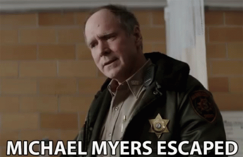 Michael Myers Escape GIF - Michael Myers Escape Flee GIFs