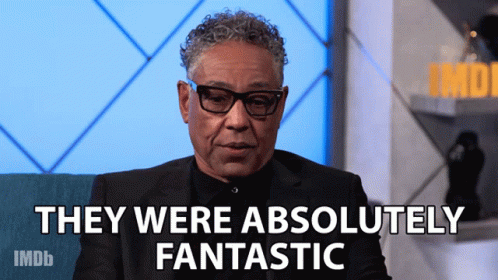 They Were Absolutely Fantastic Giancarlo Esposito GIF - They Were Absolutely Fantastic Giancarlo Esposito The Imdb Show GIFs