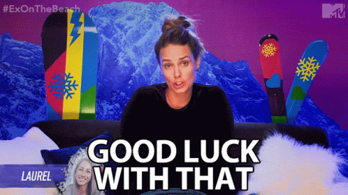Good Luck With That Dont Care GIF - Good Luck With That Dont Care Not Impressed GIFs
