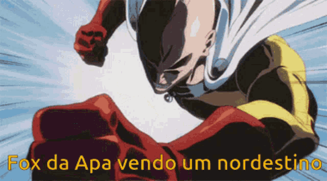 fox da apa vendo um nordestino is written on the bottom of a cartoon