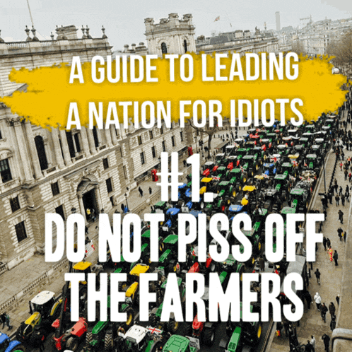 a poster that says " a guide to leading a nation for idiots # 1 "